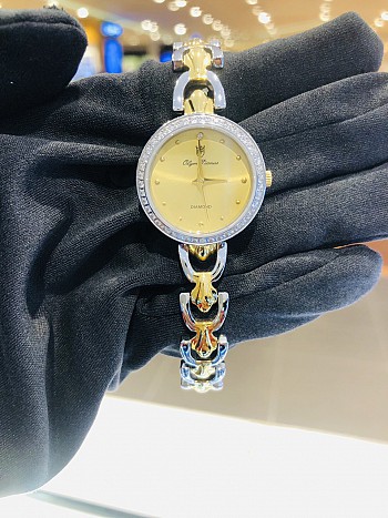 Đồng hồ Nữ OLYM PIANUS OP2460DLSK-Vàng